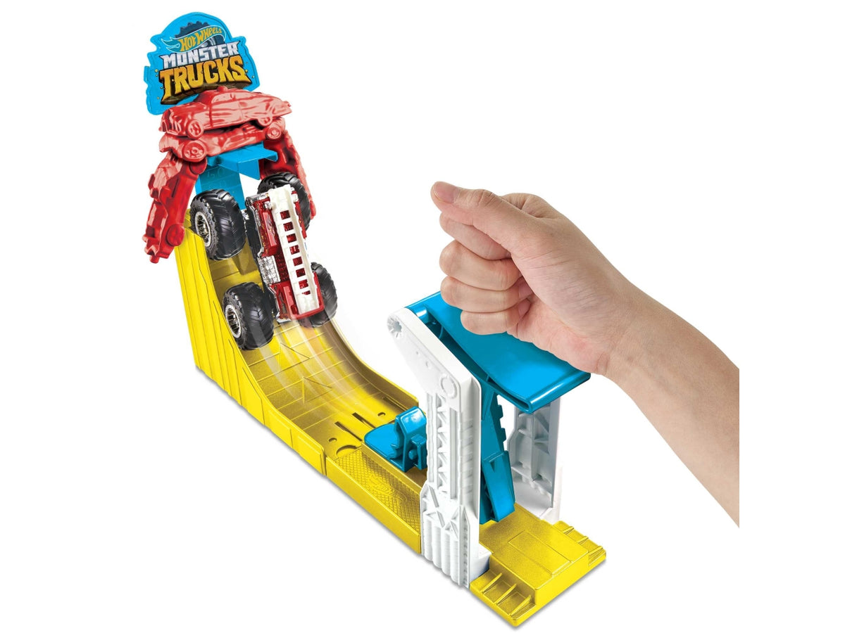 Hot wheels monter trucks big air playset Mattel