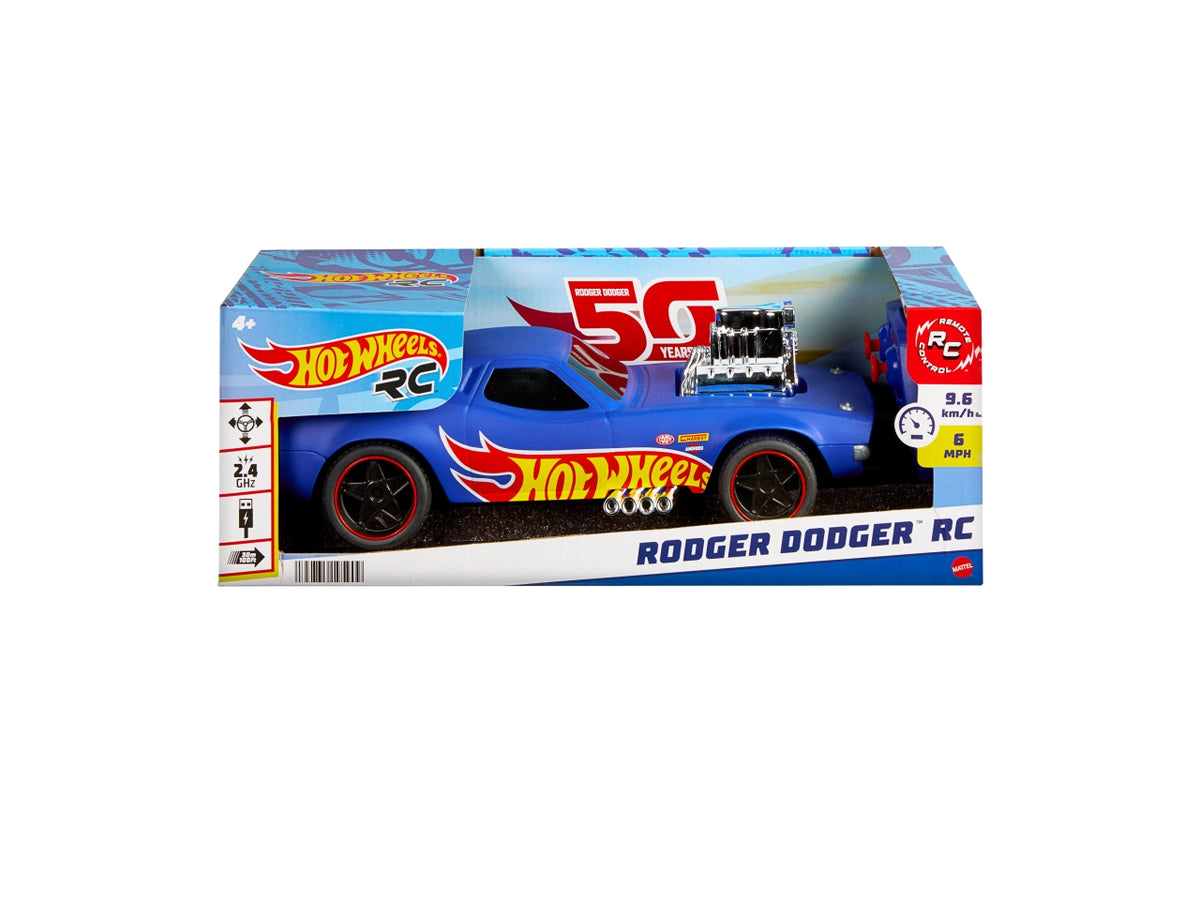 Hot wheels rodger dodger r/c 1:16