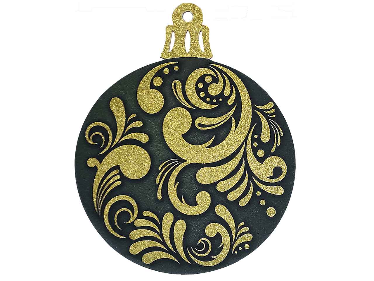 Sfera 40cm 5mm gold/blu