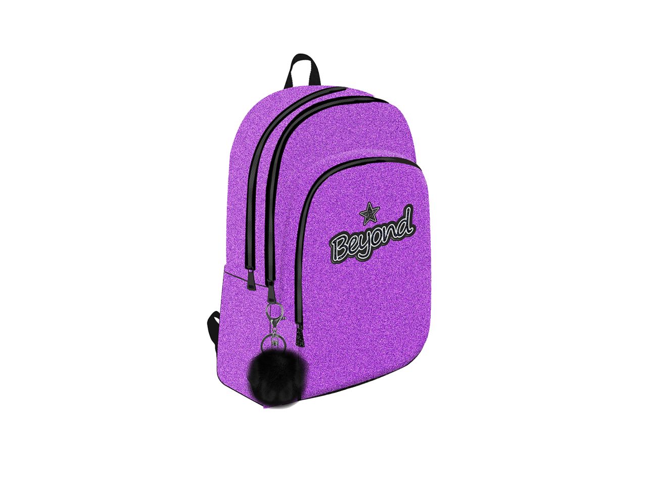 Zaino teen beyond glitter viola