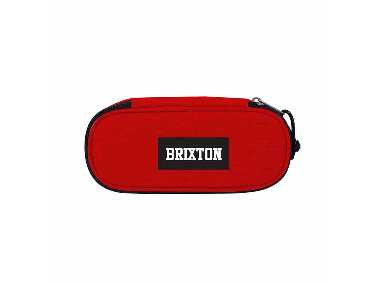 Astuccio scuola bauletto Brixton in poliestere rosso con chiusura zip 22,5x10x5 cm - Dimagraf