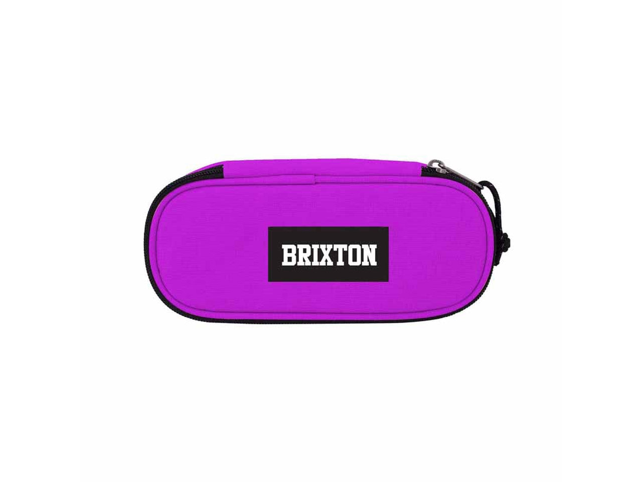 Astuccio scuola bauletto Brixton in poliestere glicine con chiusura zip 22,5x10x5 cm - Dimagraf