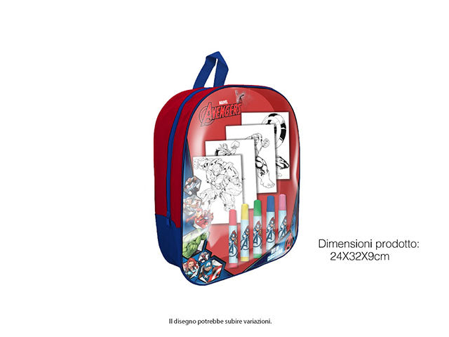 Avengers zaino trasparente con accessori