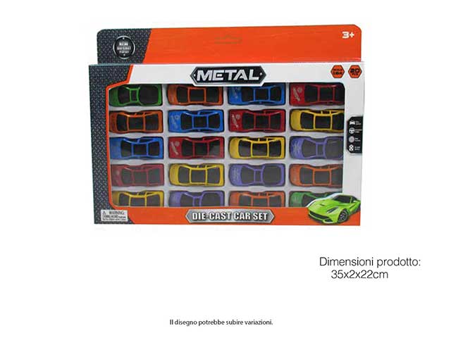 Macchina 20pz toy0483