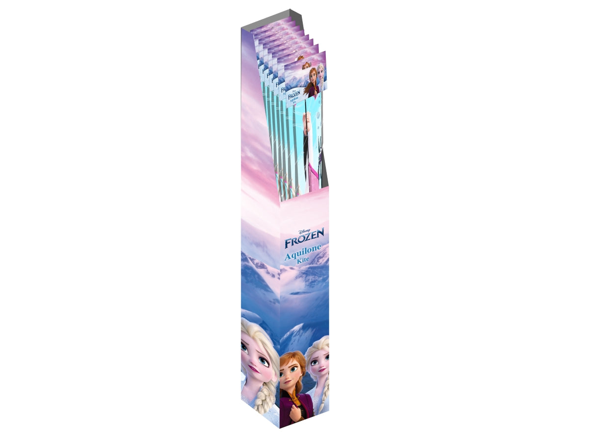 Aquilone per bambina Frozen Disney etÃ  3+ rosa, viola e celeste in plastica 95 cm