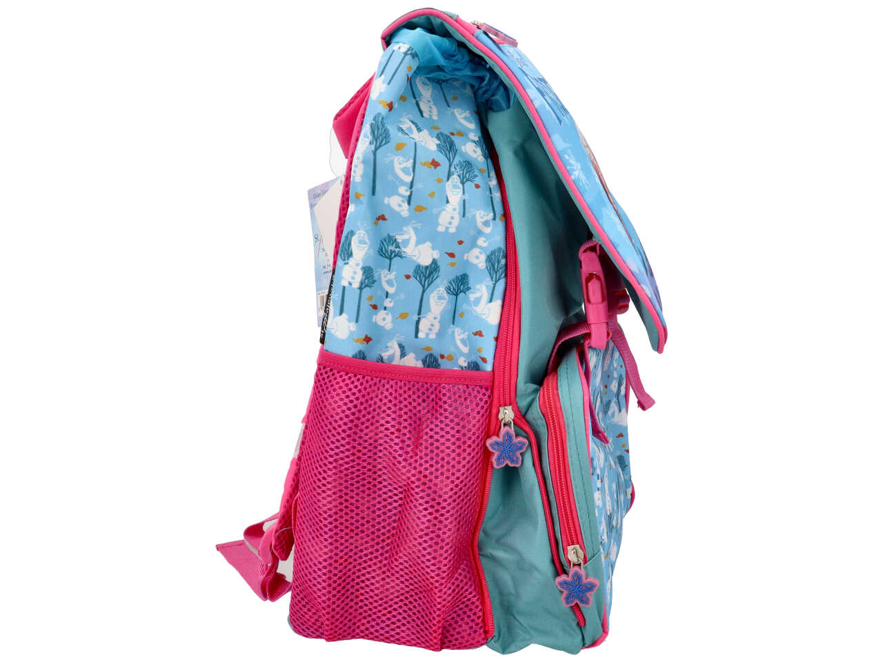 Zaino estensibile Frozen premium in tessuto celeste - MC Group