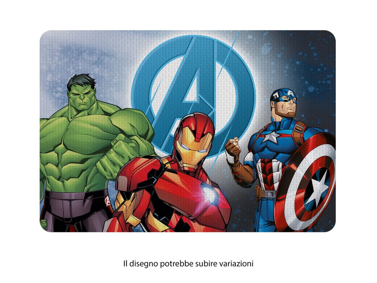 Tovaglietta americana Avengers in plastica multicolor per bambini - Mc Group