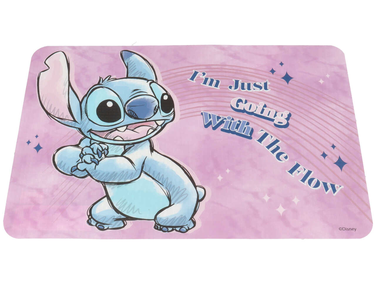 Tovaglietta americana Stitch in plastica azzurro per bambini - Mc Group