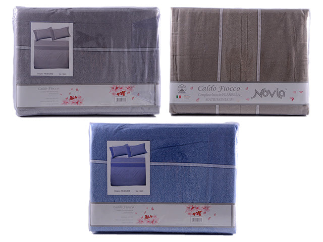 Completo letto flanella 250x300 30-012