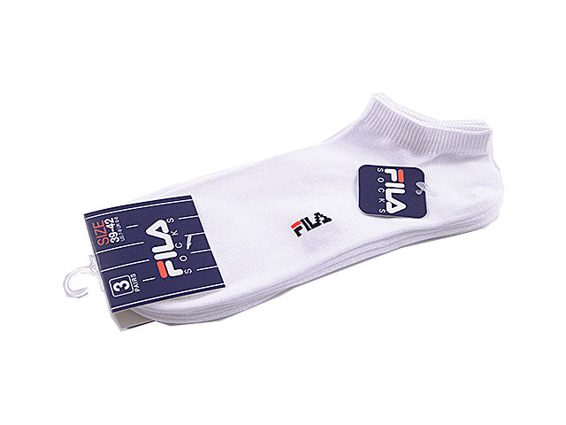 Fila calza 39-42 bianca 3 pezzi 12-012