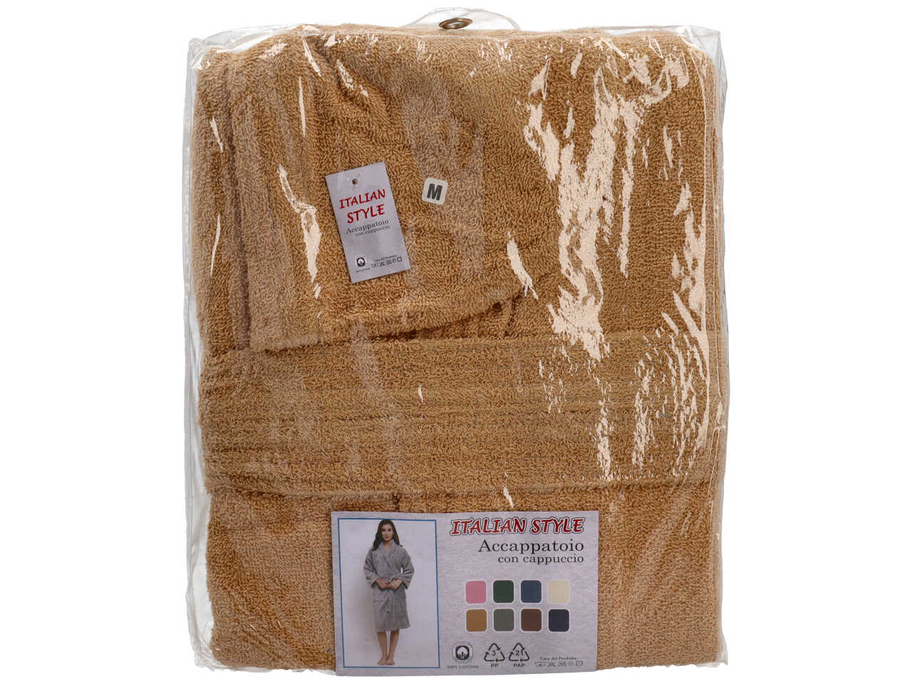 Accappatoio spugna unisex assortito