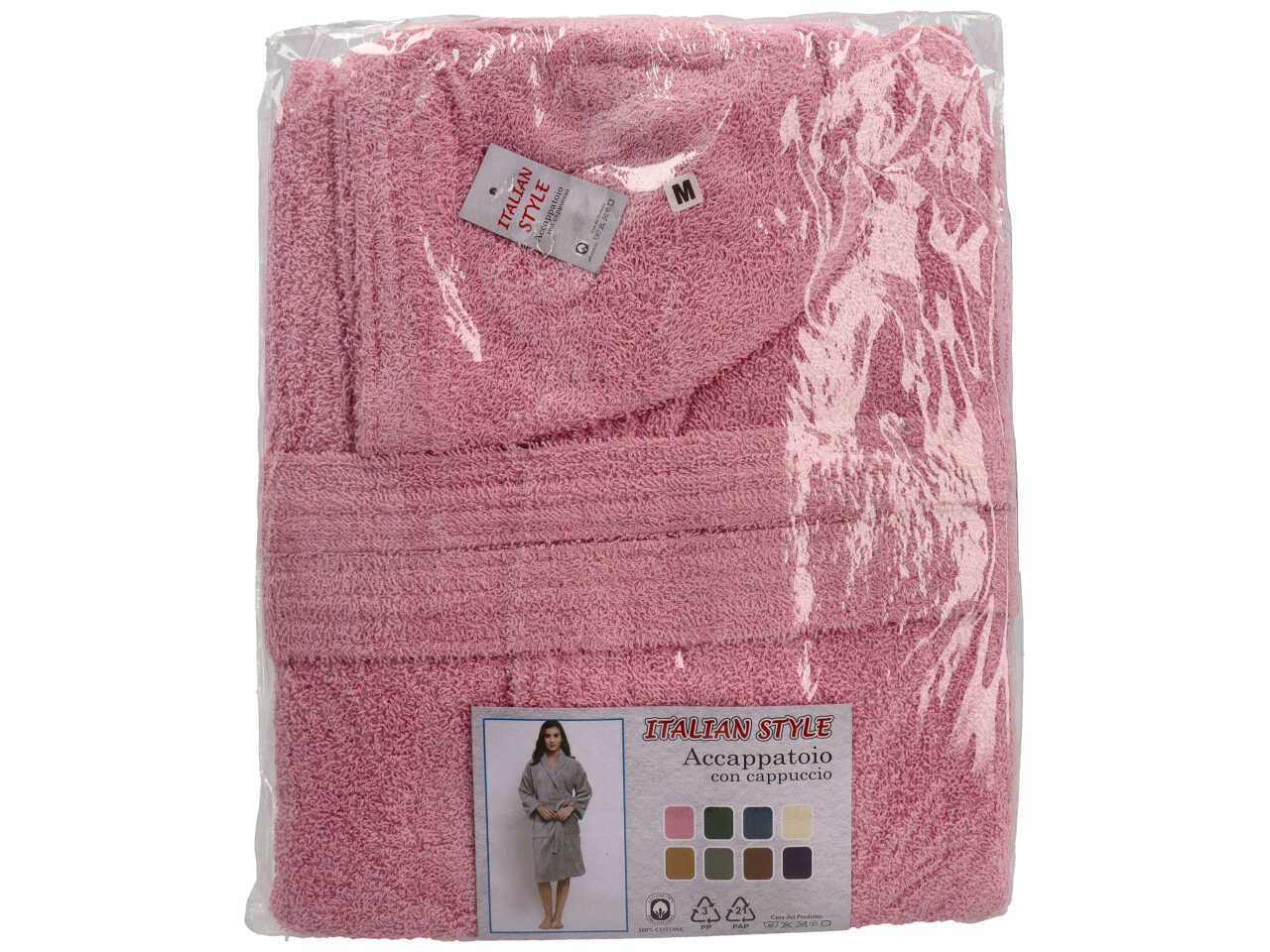 Accappatoio spugna unisex assortito