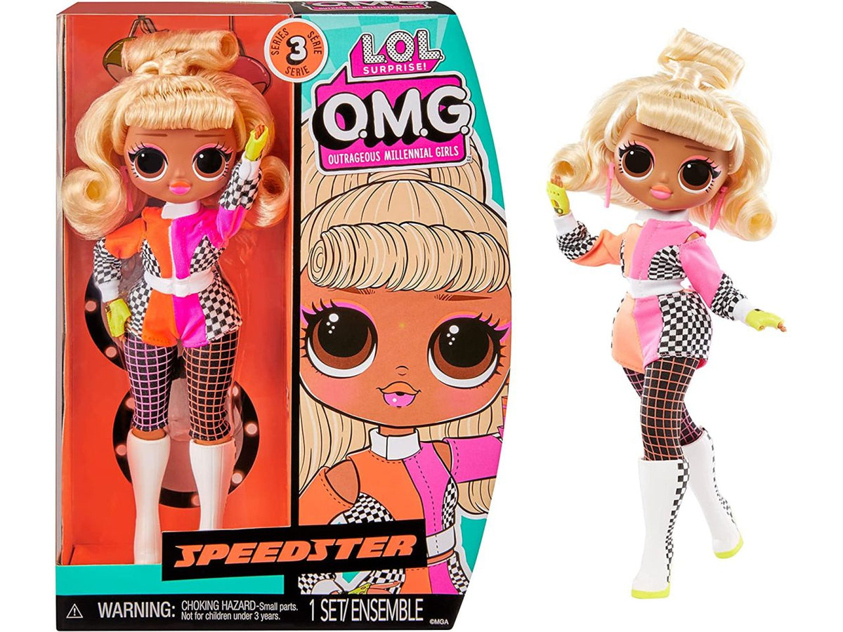 L.o.l. surprise omg hos doll s3 speedster $