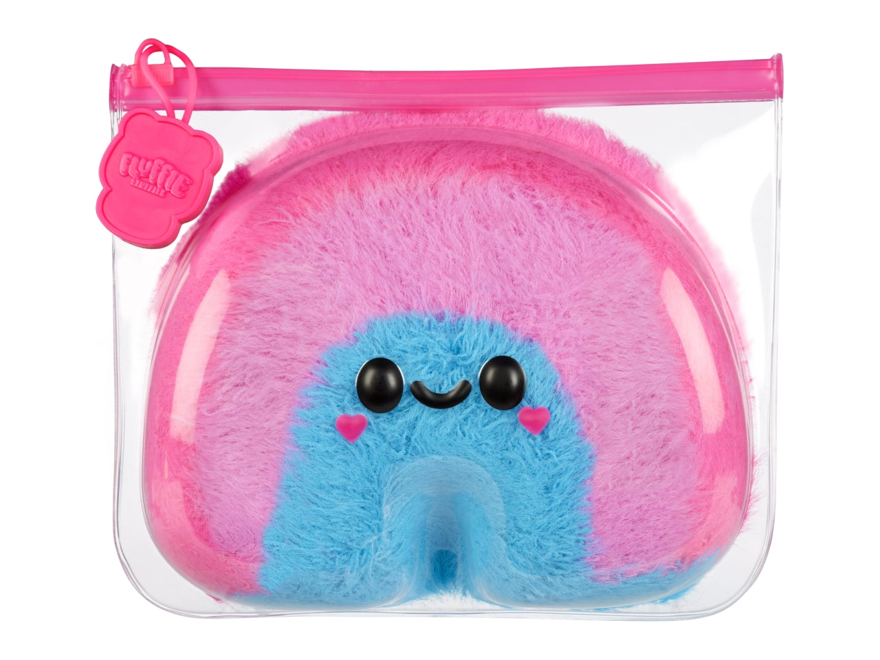 Fluffie stuffiez small plush in sidekick - assortiti