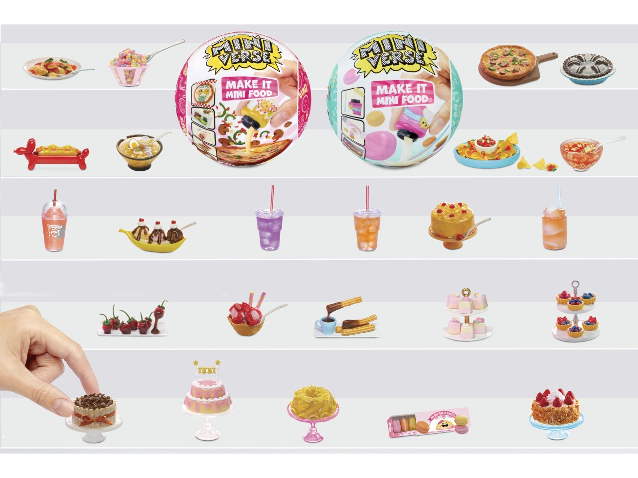 Mga's miniverse - make it mini foods: cafe in pdq series 2a