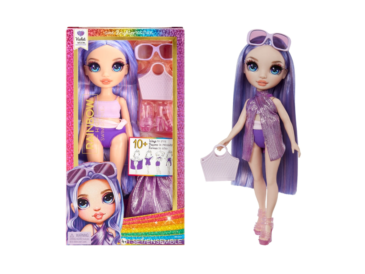 Rainbow high swim & style  fashion dolls assortiti $