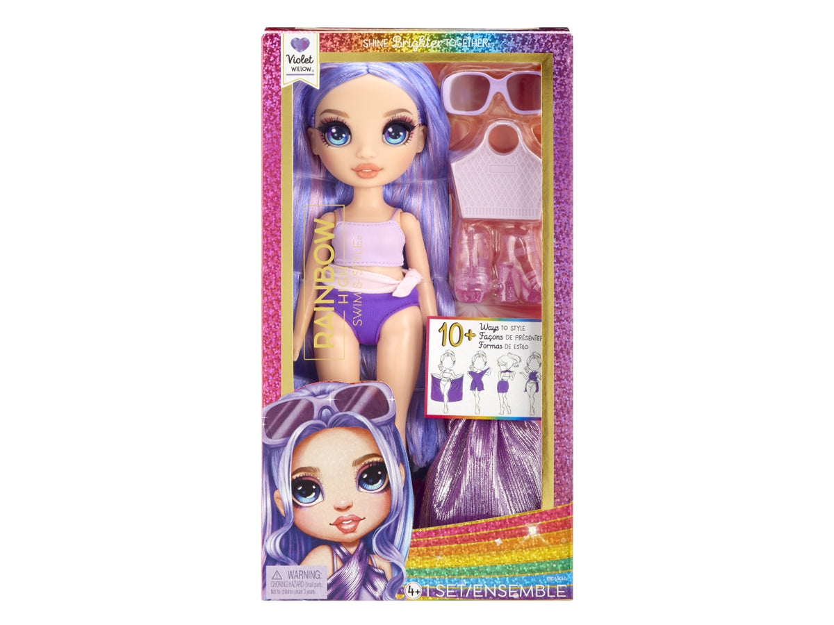 Rainbow high swim & style  fashion dolls assortiti $