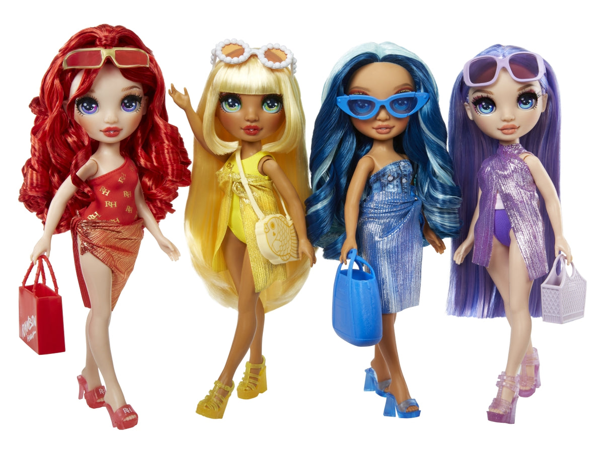 Rainbow high swim & style  fashion dolls assortiti $
