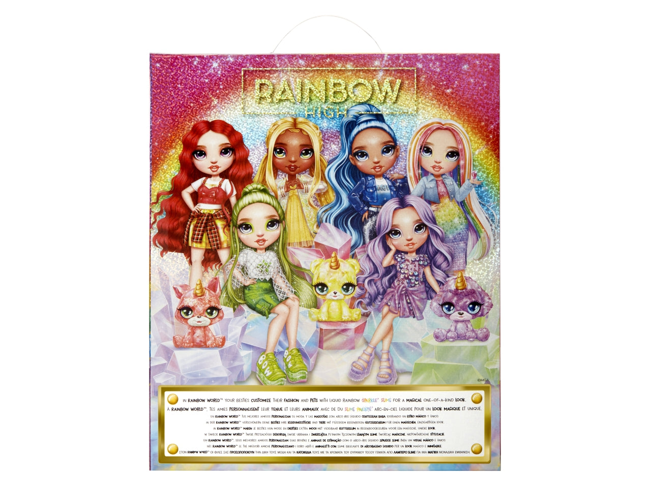 Classic rainbow fashion doll- violet viola $