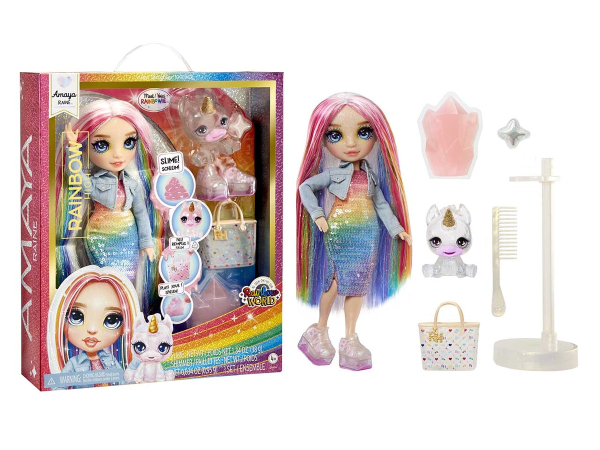 Classic rainbow fashion doll- amaya arcobaleno $