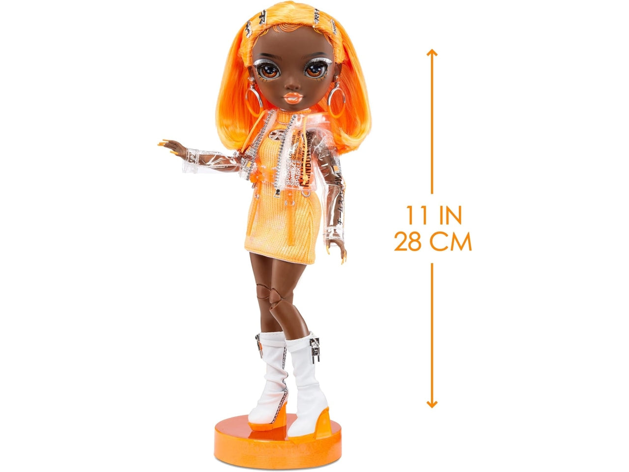 Rainbow high series 5 fashion doll - victoria whitman light pink
