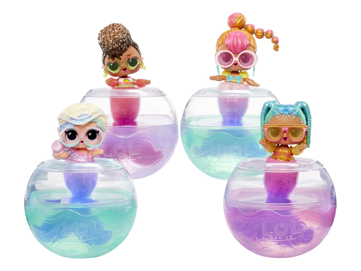 LOL Surprise Mermaids: Bambola Multicolor con Gel Colorati e Stampo per Coda da Sirena, Gioco Unisex per Bambini 4+ | MGA Entertainment$