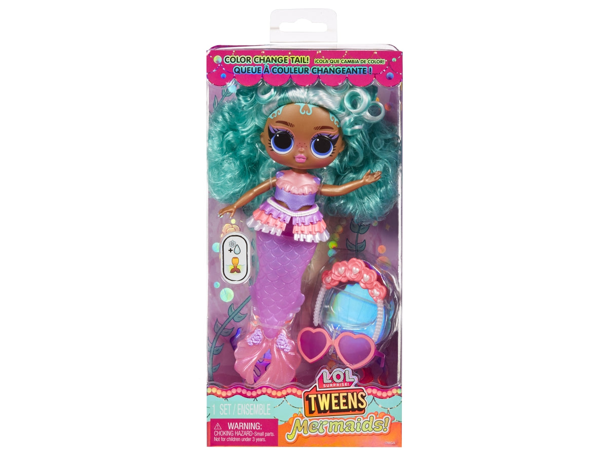 LOL Surprise Tweens Mermaid Doll Serena Finn: Bambola Fashion Multicolor con Accessori, Gioco Unisex per Bambini 4+ | MGA Entertainment $