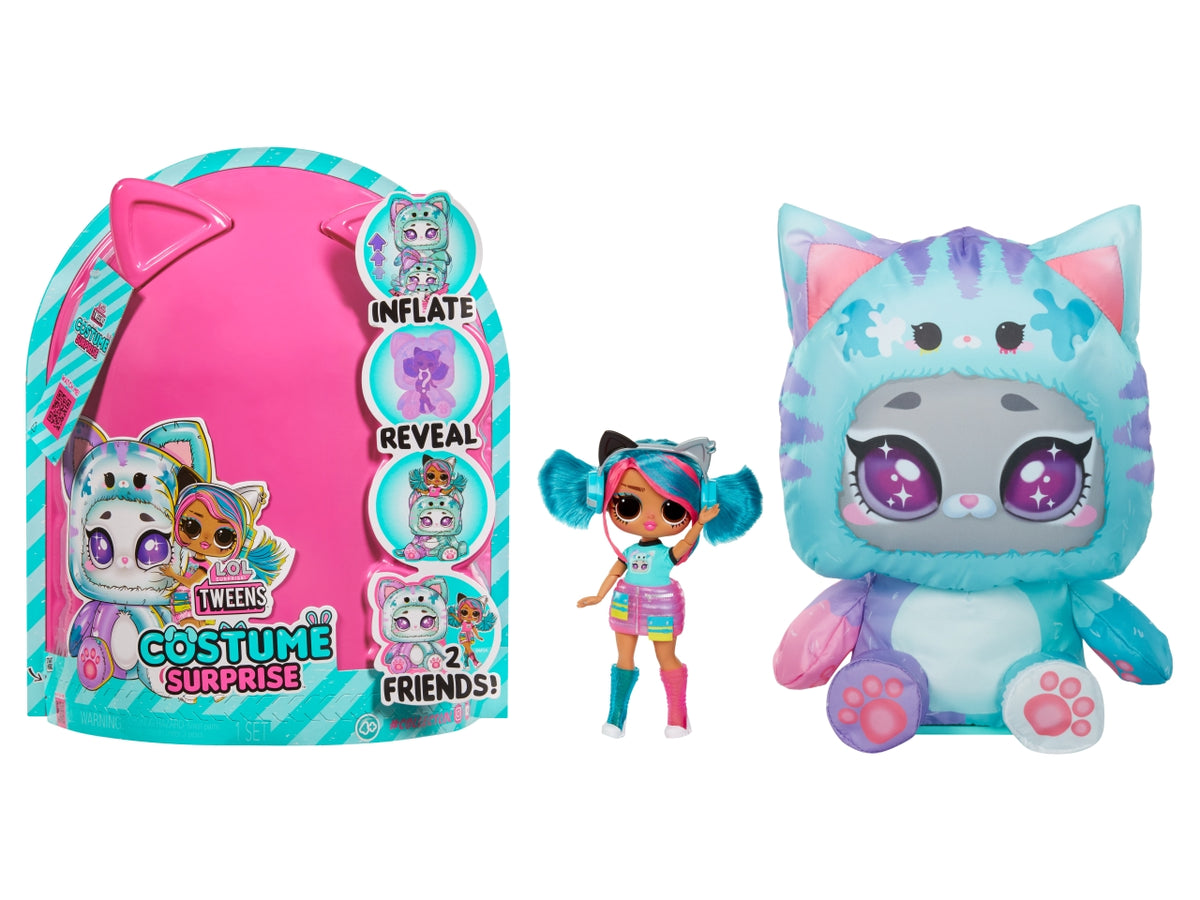 LOL Surprise Tweens Costume Surprise Emma Emo: Bambola Fashion Multicolor con Accessori e Costume Gonfiabile, Gioco Unisex per Bambini 4+ | MGA Entertainment $