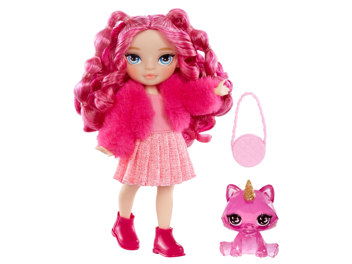 Rainbow High Littles Dolls Magenta: Bambolina Fashion di 14 cm con Abiti e Accessori Rimovibili, Gioco Unisex per Bambini 4+ | MGA Entertainment