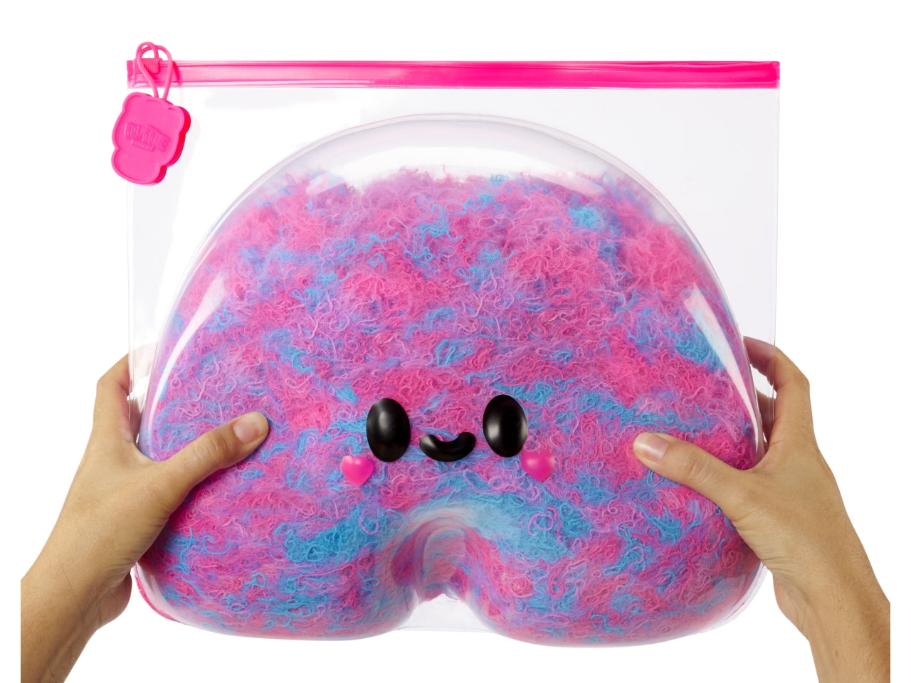 Fluffie Stuffiez Large Plush: Peluche Multicolor con AttivitÃ  Interattiva di Rimozione e Riempimento, Gioco Unisex per Bambini 4+ | MGA Entertainment