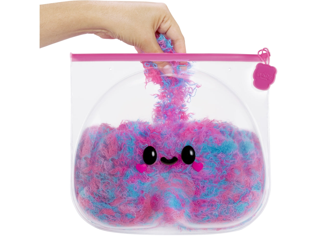 Fluffie Stuffiez Large Plush: Peluche Multicolor con AttivitÃ  Interattiva di Rimozione e Riempimento, Gioco Unisex per Bambini 4+ | MGA Entertainment