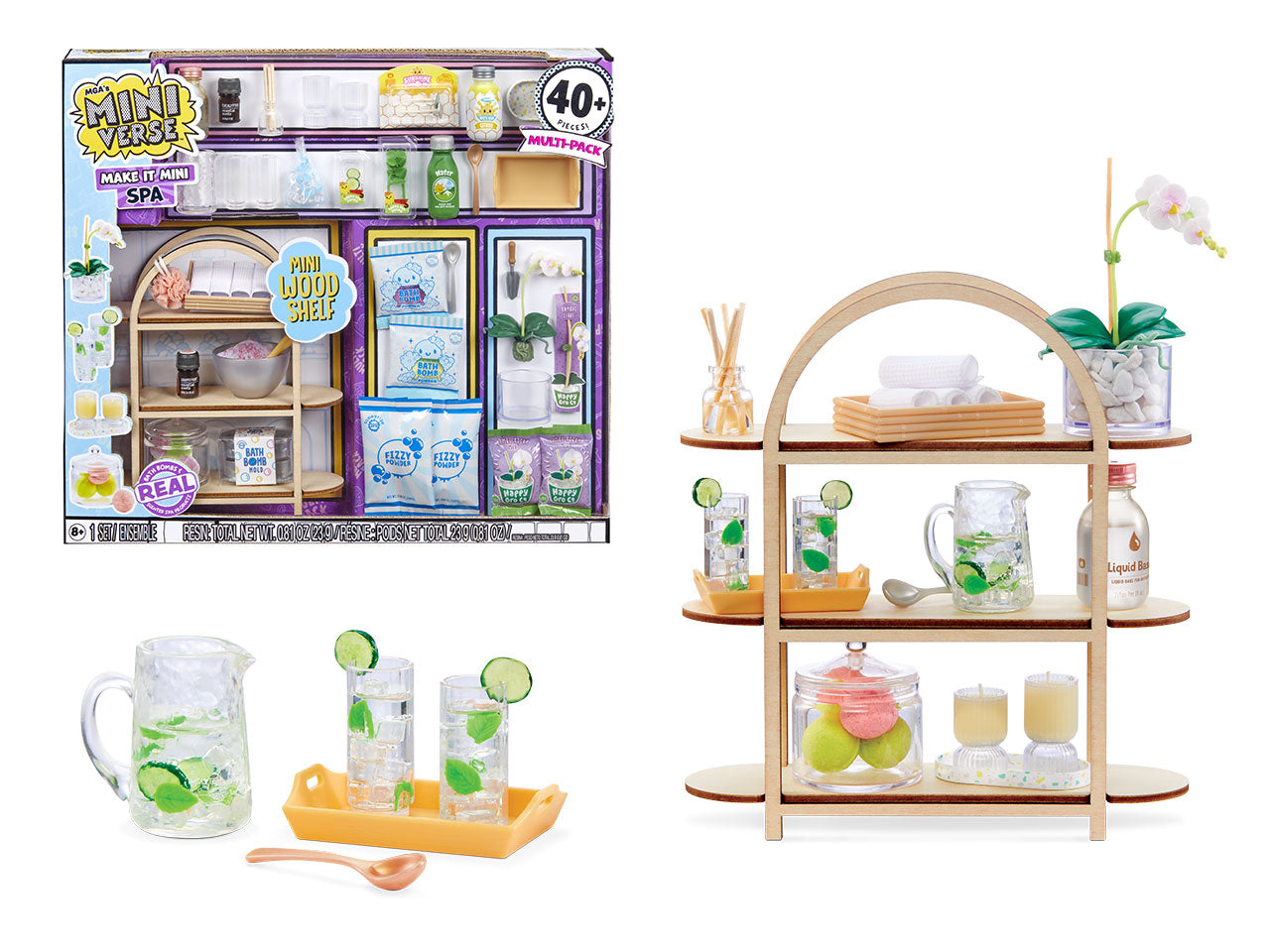 MGA's Miniverse Mini Health/Beauty: Set Multicolor con Miniature di Prodotti per Salute e Bellezza, Gioco Unisex per Bambini 8+ | MGA Entertainment