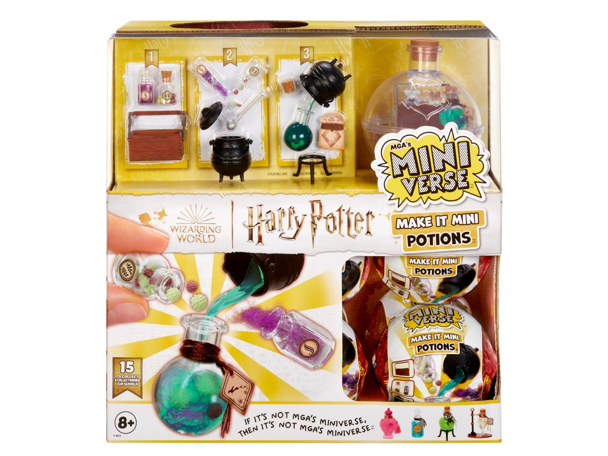 MGA's Miniverse - Harry Potter Make It Mini Potions: Set Multicolor con Miniature di Pozioni e Accessori, Gioco Unisex per Bambini 8+ | MGA Entertainment $