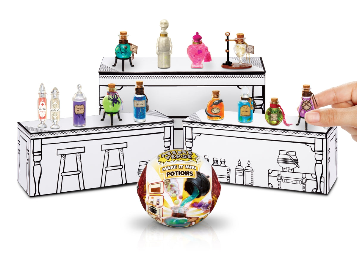 MGA's Miniverse - Harry Potter Make It Mini Potions: Set Multicolor con Miniature di Pozioni e Accessori, Gioco Unisex per Bambini 8+ | MGA Entertainment $