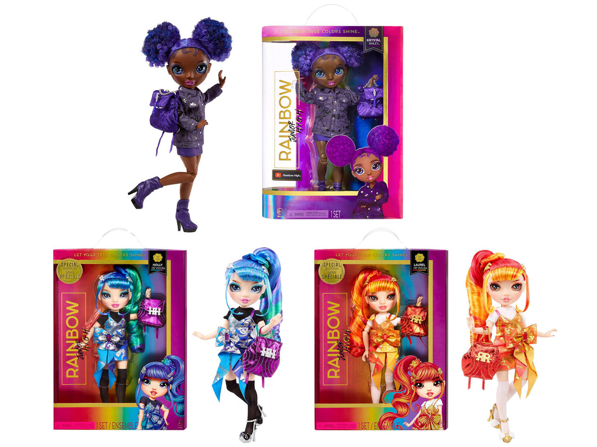 Rainbow High Junior High Fashion Doll Stella Monroe etÃ  4+ | Mga