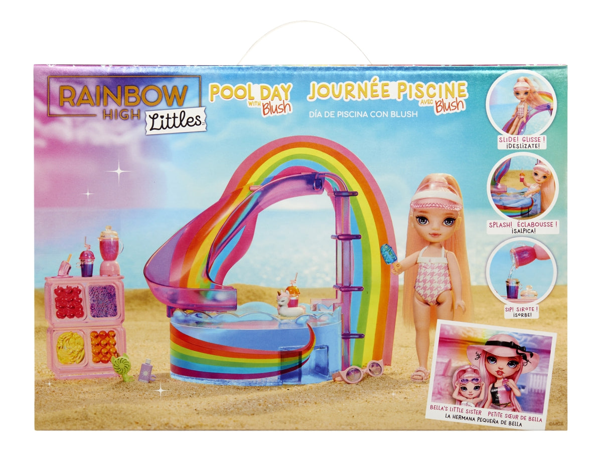 Rainbow High little pool day with blush playset | Mga $