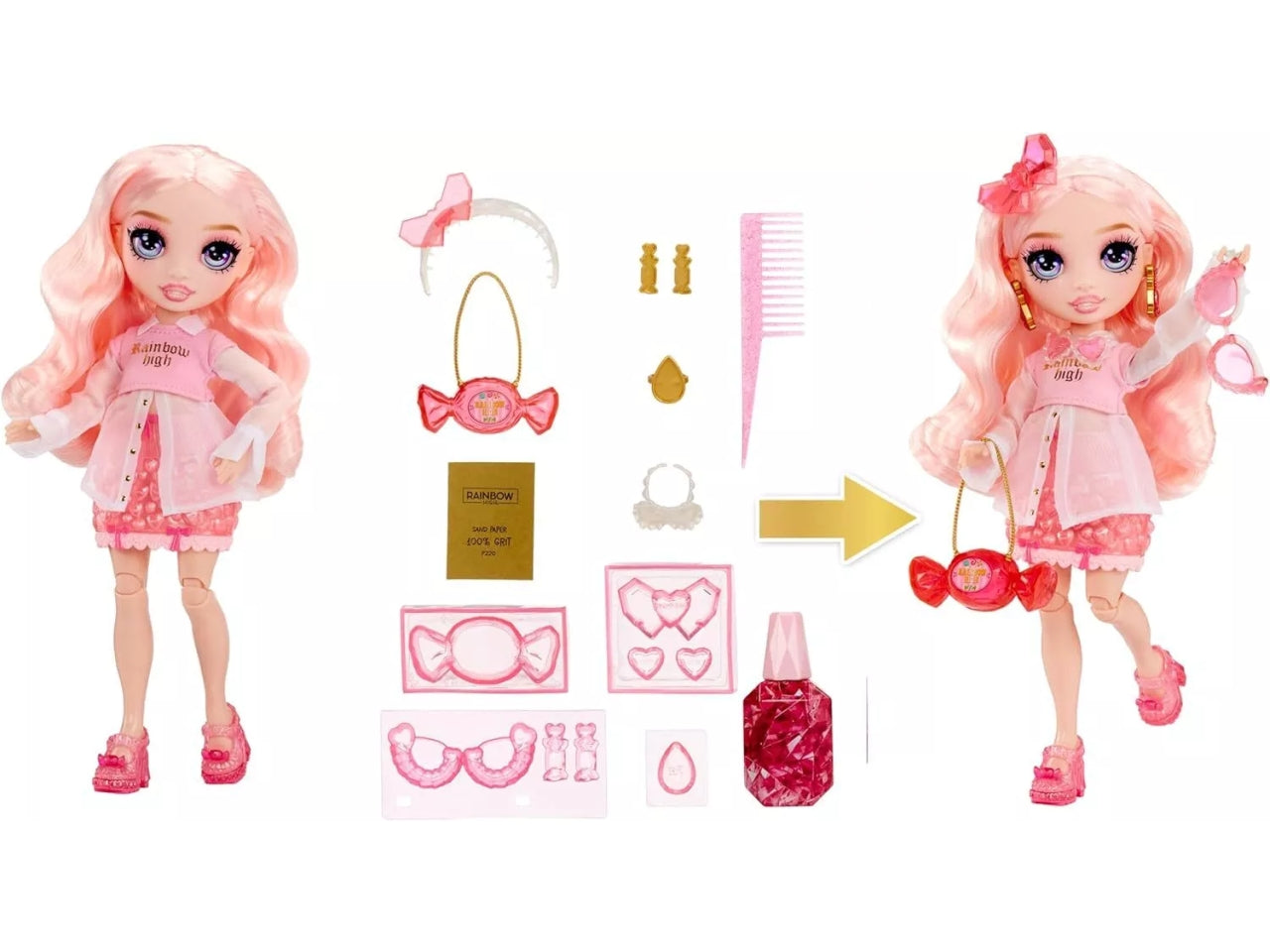 Rainbow High creative crystals fashion doll bella per etÃ  8+ | Mga