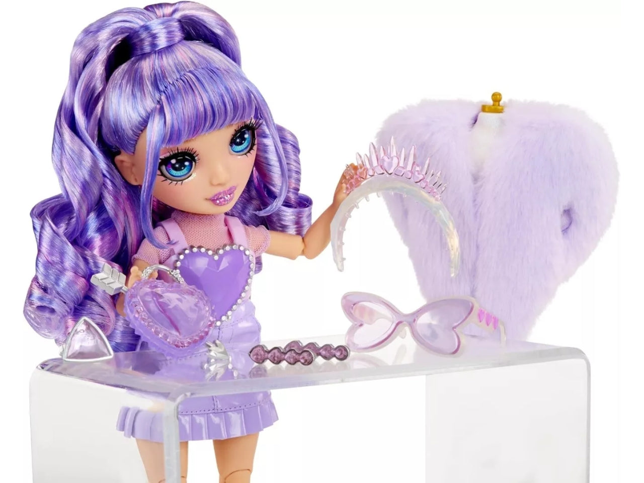 Rainbow High creative crystals fashion doll violet per etÃ  8+ | Mga