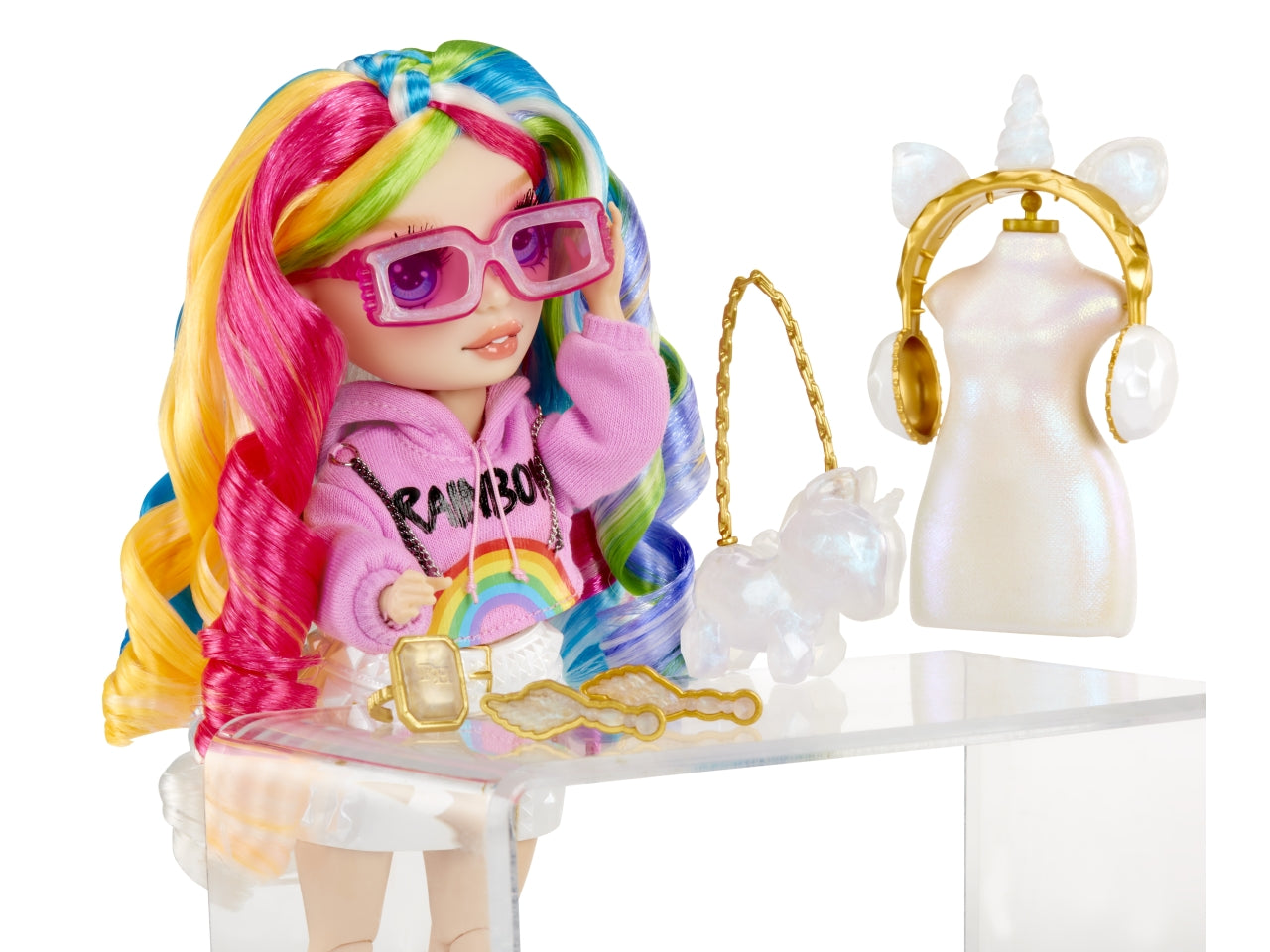 Rainbow High creative crystals fashion doll- amaya | Mga