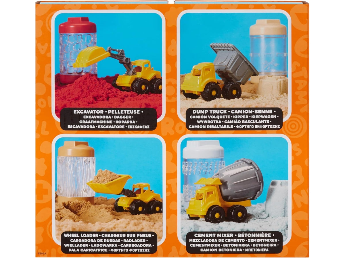 Wonder factory never dry sand construction trucks | Mga