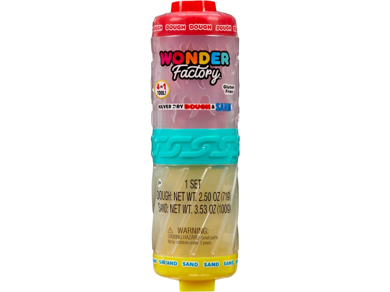 Wonder factory never dry dough & sand starter set | Mga