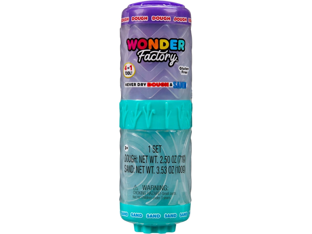 Wonder factory never dry dough & sand starter set | Mga