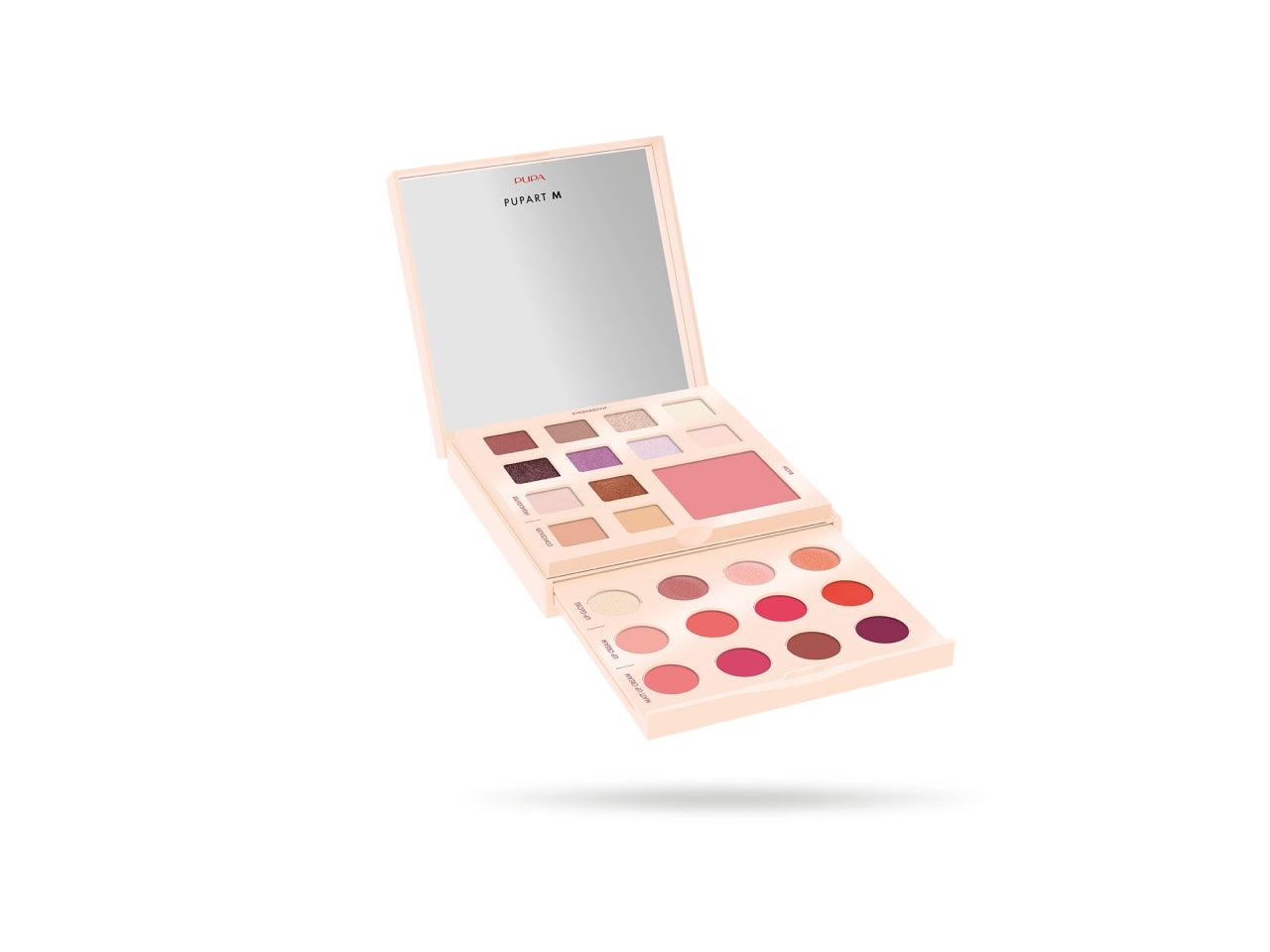 Trousse Pupart Medium Ivory Palette make-up per trucco viso, occhi e labbra | Pupa
