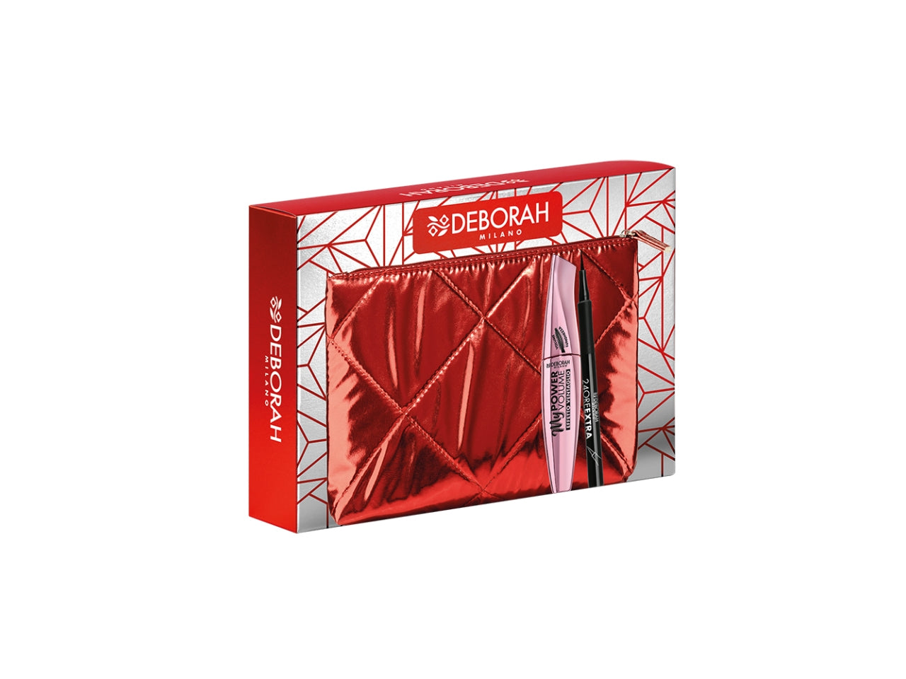 Deborah kit mascara my power + eyeliner 24h+pochette, Sesso: f | Deborah