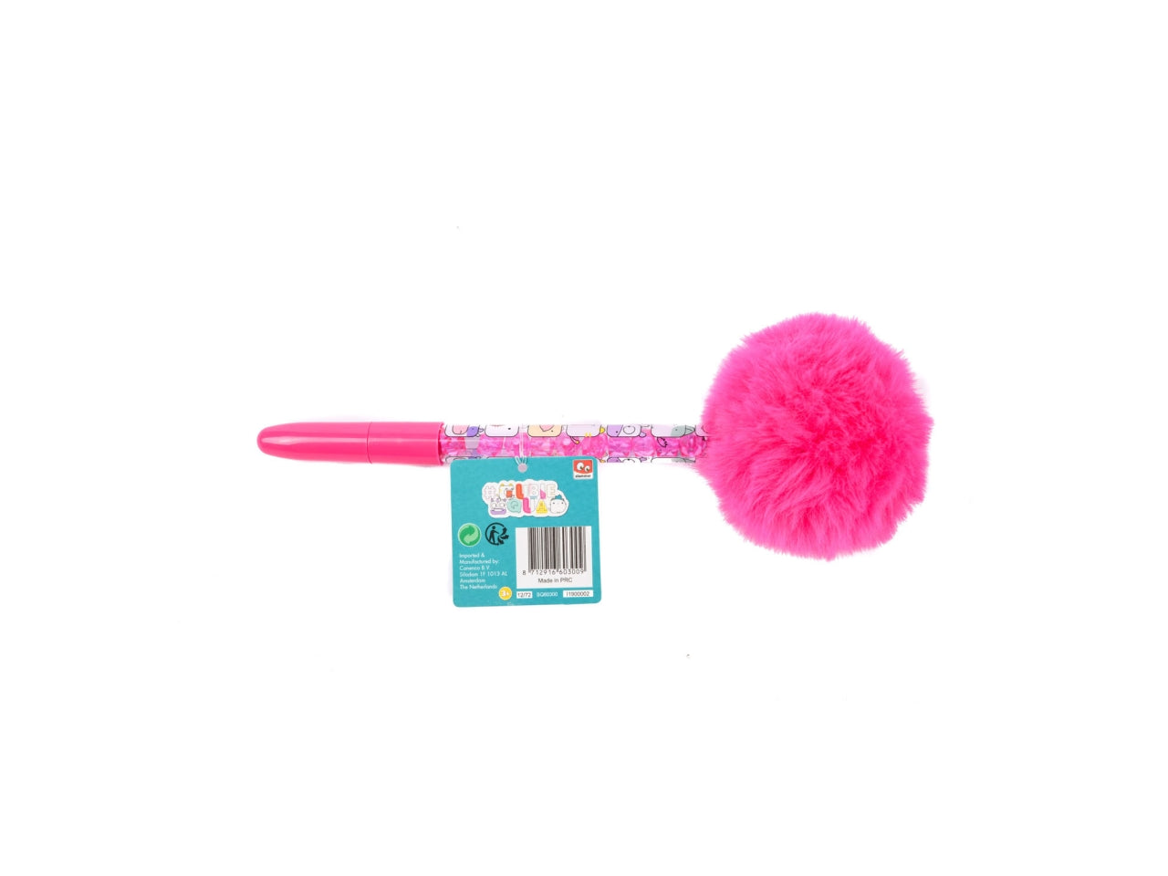Cubie squad penna cristal pompom disponibile in 4 colori