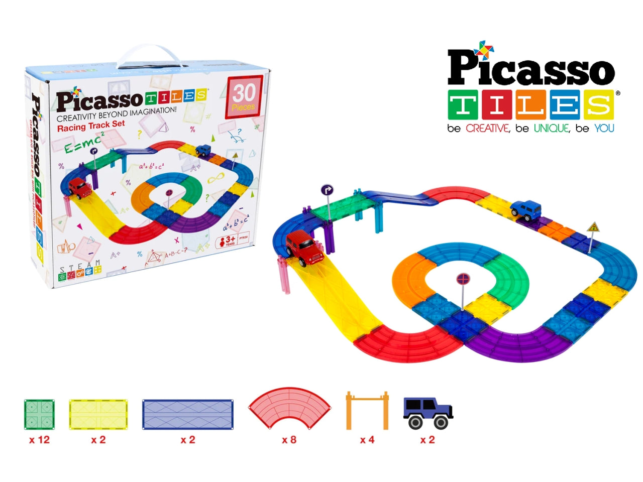 Magnetic pista auto 30pz