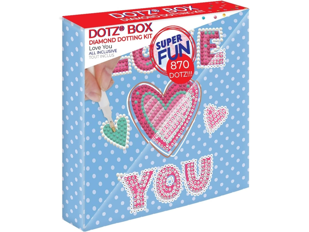 Diamond dotz box love you