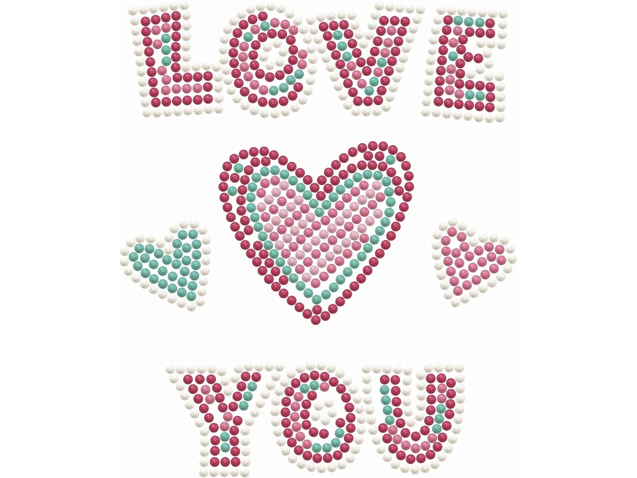 Diamond dotz box love you