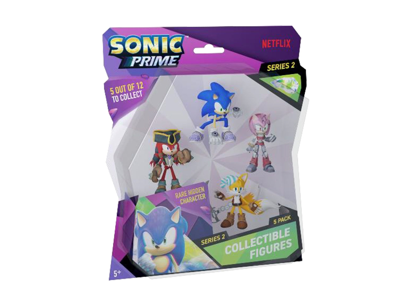 Sonic prime blister 5 personaggi