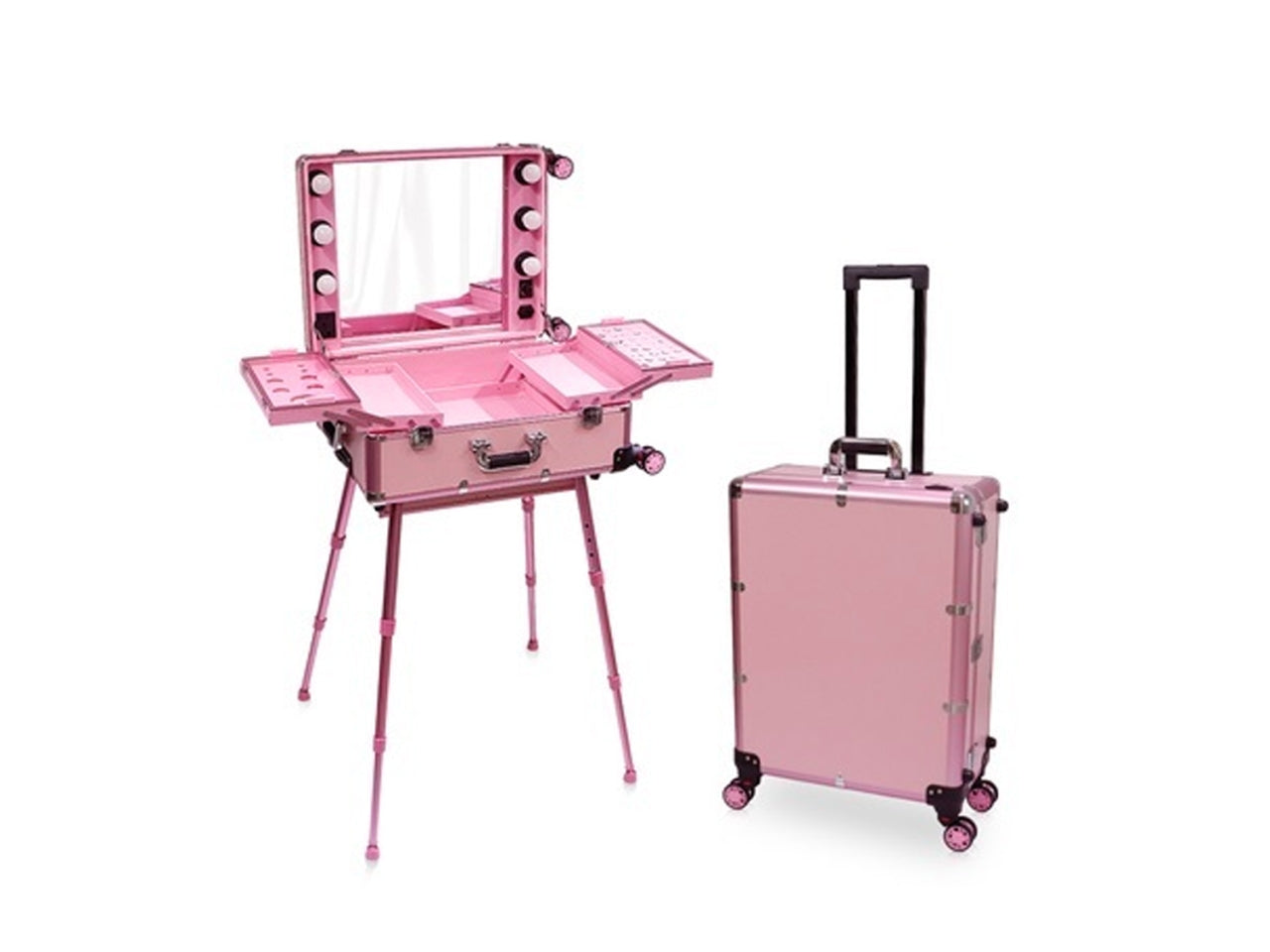 Trolley make up artist